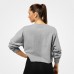 BB Bowery Raw Sweater - Greymelange, (Vain L-koko)